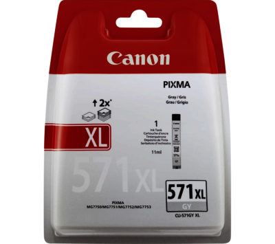 CANON  CLI-571 XL Grey Ink Cartridge